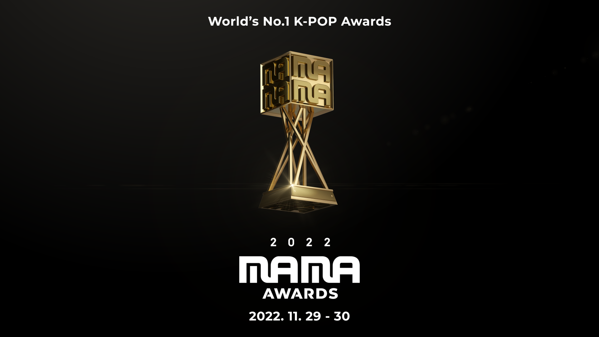 2022 MAMA AWARDS Reveals Its New Trophy 'Hyper Cube' in Teaser